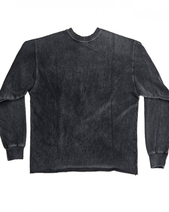 SHAIKKO IDH CREW NECK LS 295 gsm FRENCH TERRY SKU226TA01-02V