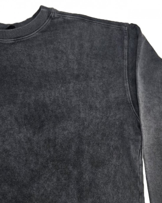 SHAIKKO IDH CREW NECK LS 295 gsm FRENCH TERRY SKU226TA01-02V