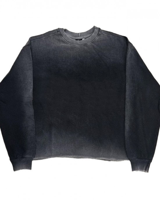 SHAIKKO IDH CREW NECK LS 295 gsm FRENCH TERRY REVERSE SKU226TA01-06R