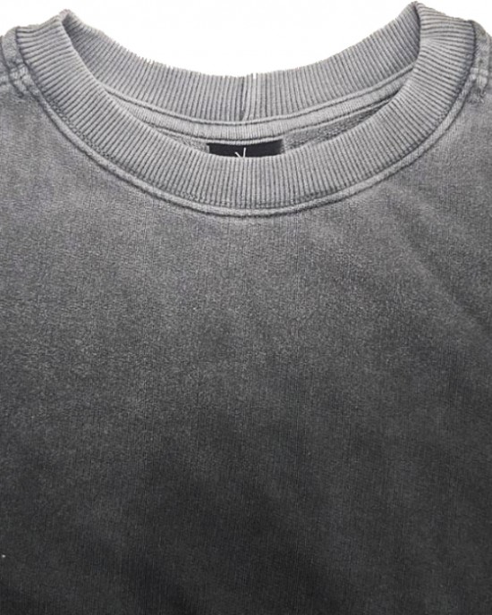 SHAIKKO IDH CREW NECK LS 295 gsm FRENCH TERRY REVERSE SKU226TA01-06R