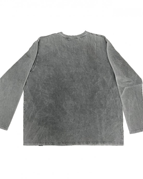 SHAIKKO ΜΠΛΟΥΖΑ CROP LONG VINTAGE SKU225TQ06-0606