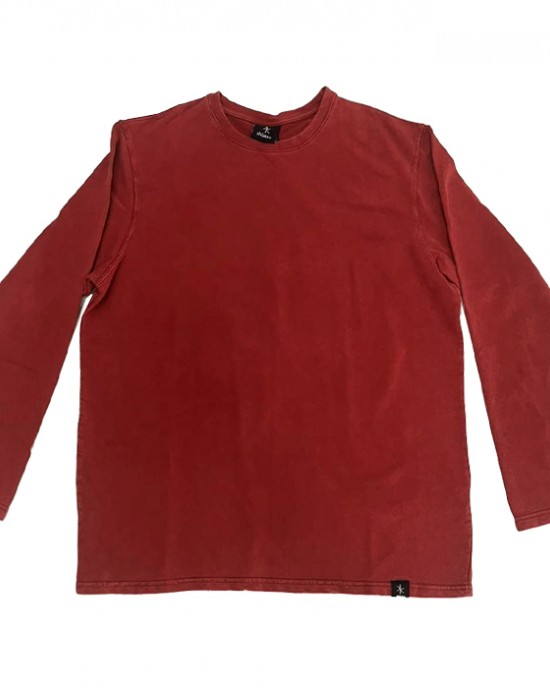 SHAIKKO ΜΠΛΟΥΖΑ CROP LONG VINTAGE SKU225TQ06-1111