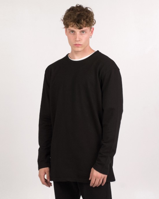 SHAIKKO ΜΠΛΟΥΖΑ CROP LONG VINTAGE SKU224TQ06-2020V
