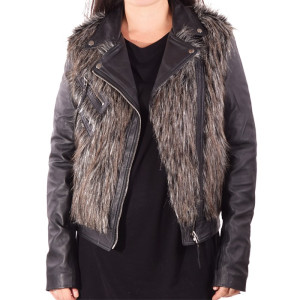 SHAIKKO ΔΕΡΜΑΤΙΝΟ ΜΠΟΥΦΑΝ ANNA SK05W2LJ002-BLK SK05W2LJ002-BLK