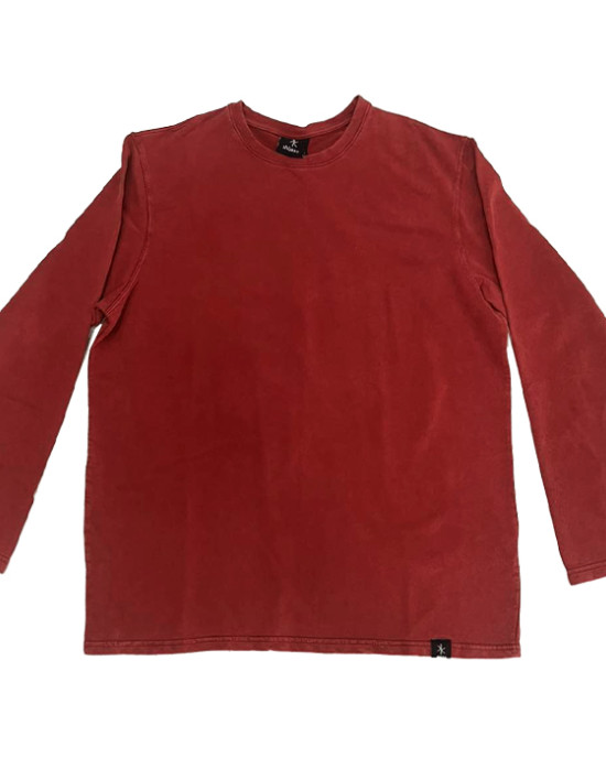 SHAIKKO ΜΠΛΟΥΖΑ CROP LONG VINTAGE SKU225TQ06-1111