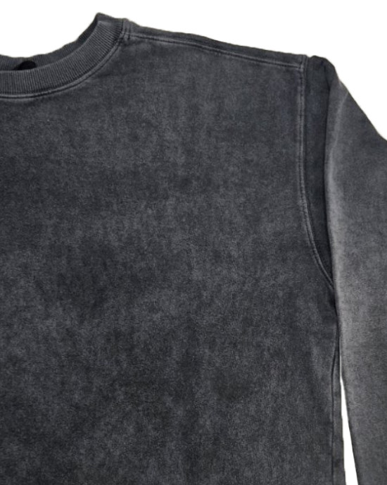 SHAIKKO IDH CREW NECK LS 295 gsm FRENCH TERRY SKU226TA01-02V