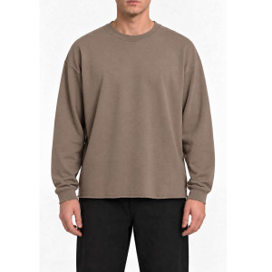 SHAIKKO IDH CREW NECK LS 295 gsm FRENCH TERRY SKU226TA01-10V