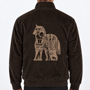 SHAIKKO ODC TROJAN HORSE FUSTIAN JACKET SKU226TD06-10