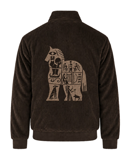 SHAIKKO ODC TROJAN HORSE FUSTIAN JACKET SKU226TD06-10