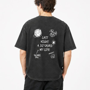 CHRIS IDH LAST NIGHT TEE 270 GSM SKU226TT12-02V