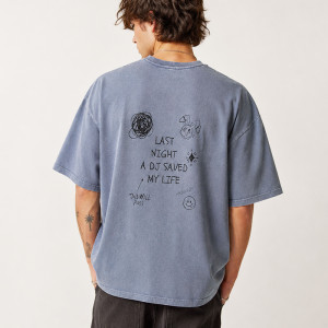 CHRIS IDH LAST NIGHT TEE 270 GSM SKU226TT12-06V