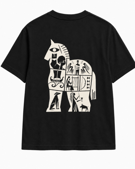 SHAIKKO ODC TROJAN HORSE T SHIRT SKU000TB05-20