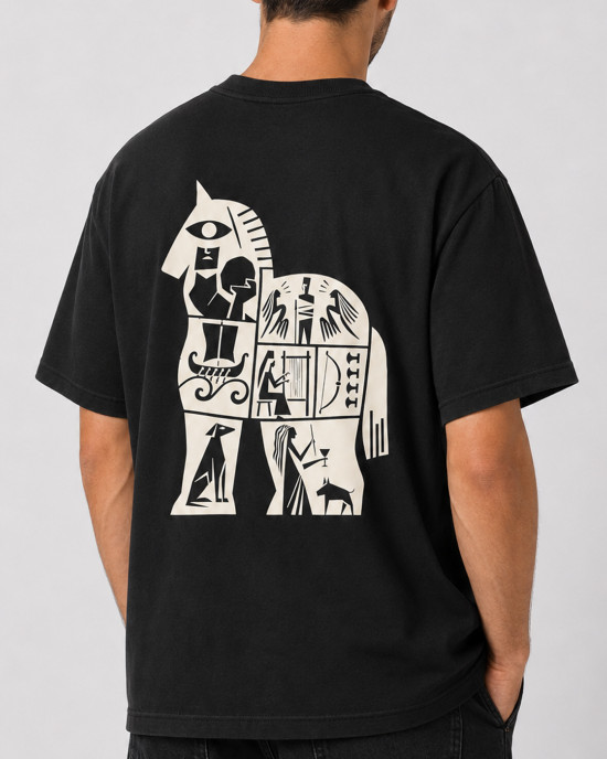 SHAIKKO ODC TROJAN HORSE T SHIRT SKU000TB05-20