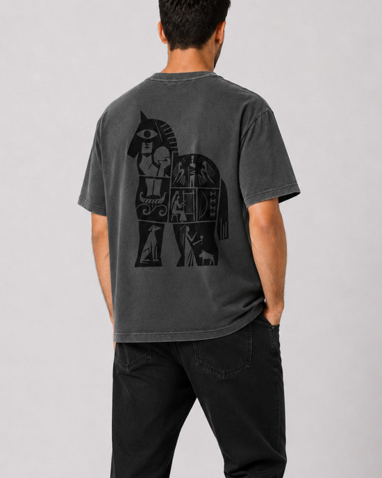 SHAIKKO ODC TROJAN HORSE T SHIRT SKU000TB05-02V