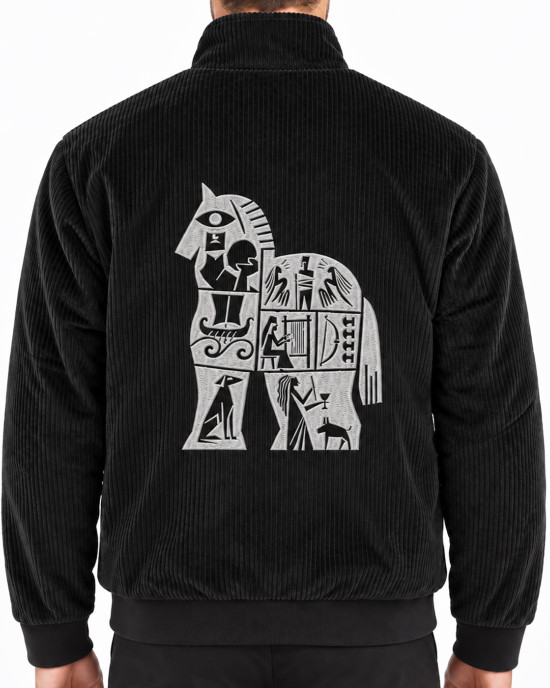 SHAIKKO ODC TROJAN HORSE FUSTIAN JACKET SKU226TD06-20
