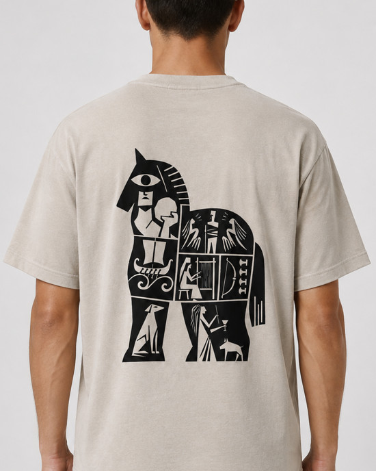 SHAIKKO ODC TROJAN HORSE T SHIRT SKU000TB05-22