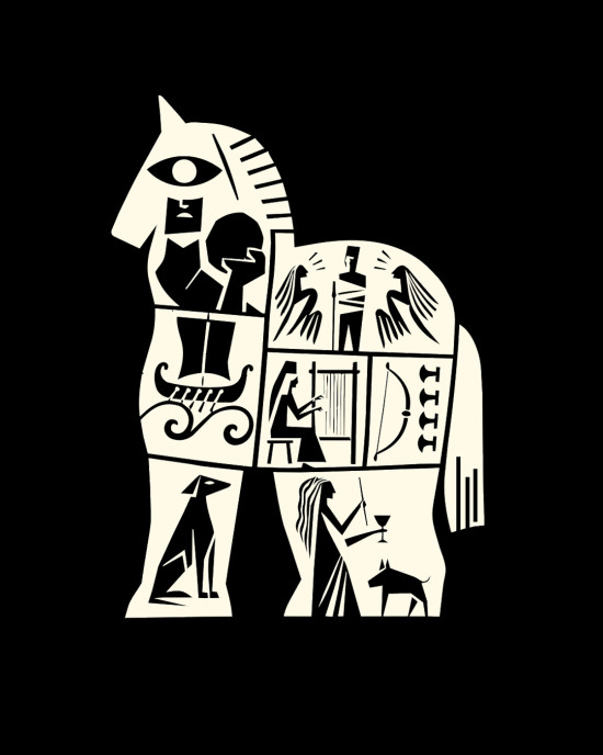 SHAIKKO ΦΟΥΤΕΡ ODC TROJAN HORSE HOODIE SKU000MA05-20